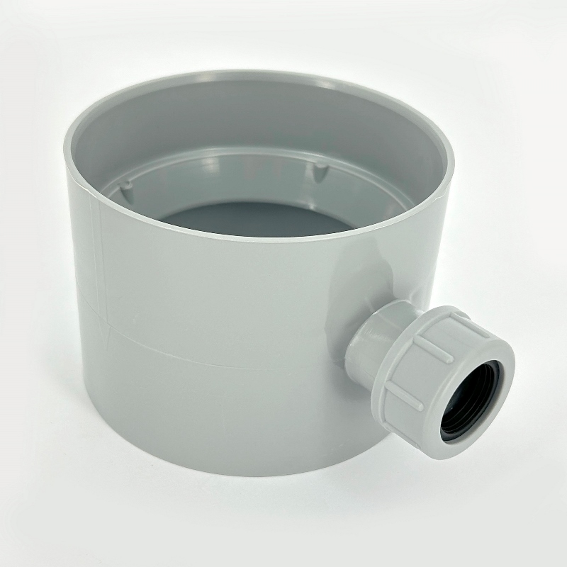 Переходник 110 мм (под клей) х 19-23 мм для сбора и отвода конденсата с внутр. стороны трубы