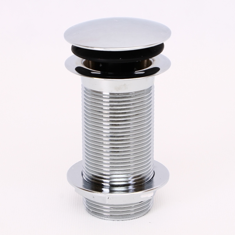 Выпуск для умывальника 60 мм решетка, без перелива, выход 1 1/4, хром