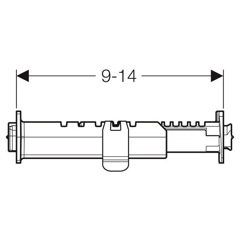 Элемент соединительно-регулировочный Geberit GIS 461.003.00.1