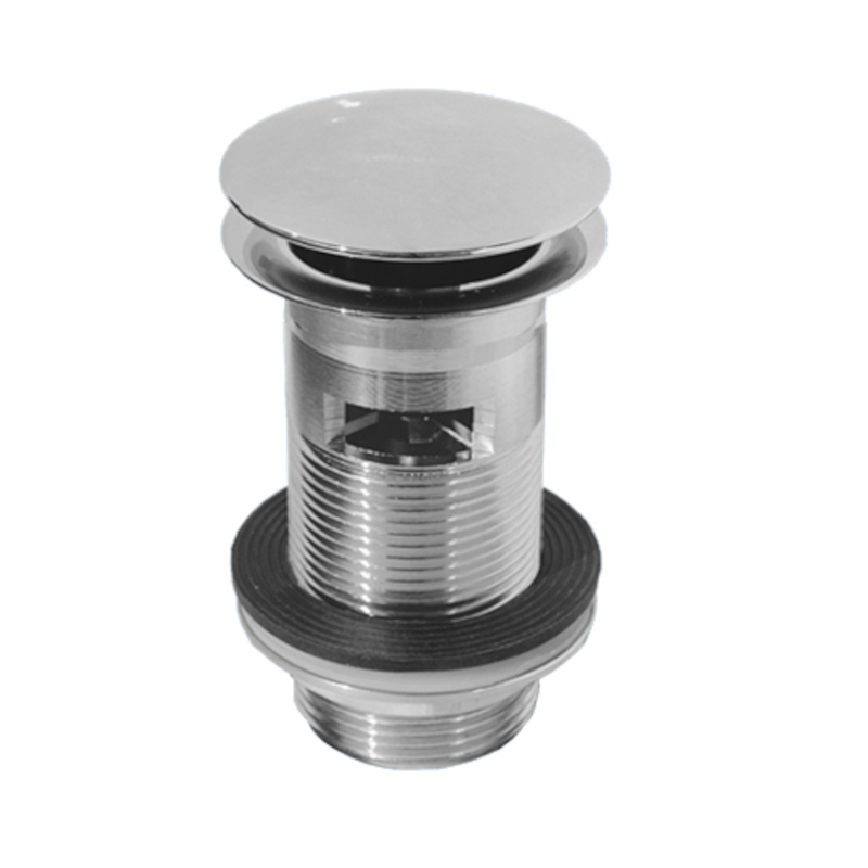 Выпуск 60 мм сливная решетка, металлический без пробки, выход 1 1/4, хром