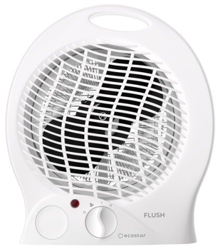 Тепловентилятор ECOSTAR FLUSH 2000 Вт EFH-F2000DS-BL