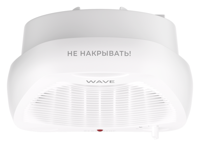 Тепловентилятор ECOSTAR WAVE 2000 Вт EFH-W2000DS-BL