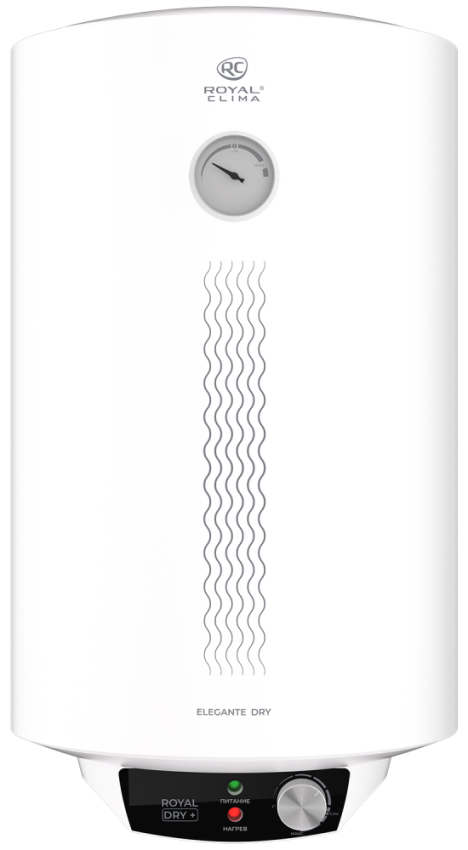 Водонагреватель электрический накопительный Royal Clima ELEGANTE DRY 80 л RWH-ED80-RE