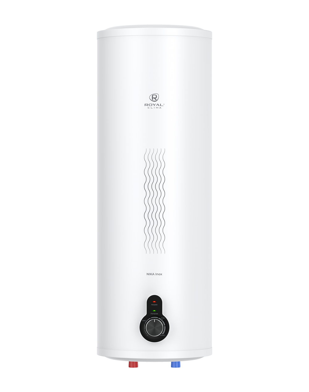 Водонагреватель накопительный ROYAL Clima NIKA Inox 50 л узкий RWH-N50-SS