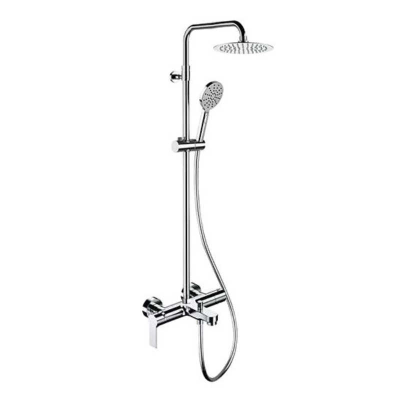 Душевая система Remer Energy Rund Line, верх. душ 25 см для ванны, хром