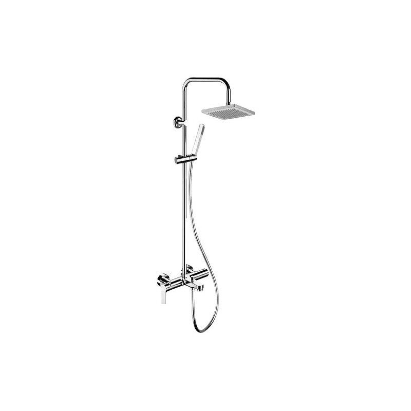 Душевая система для ванны Remer Energy верхний душ 20х20 см хром EY34A8CPMD20