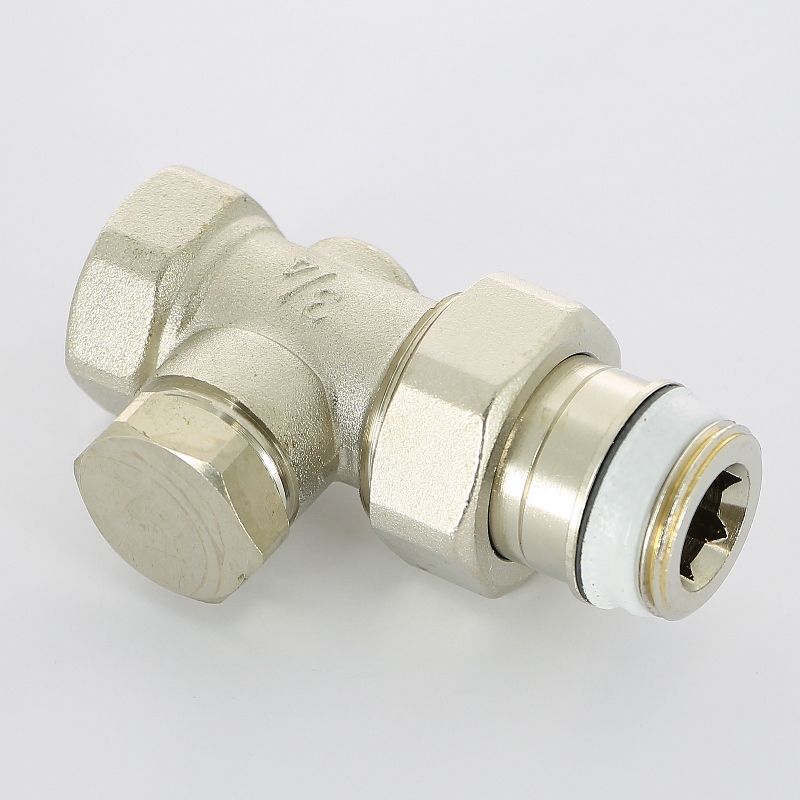 Вентиль обратный НВ 3/4 никелированный с разъемным соединением