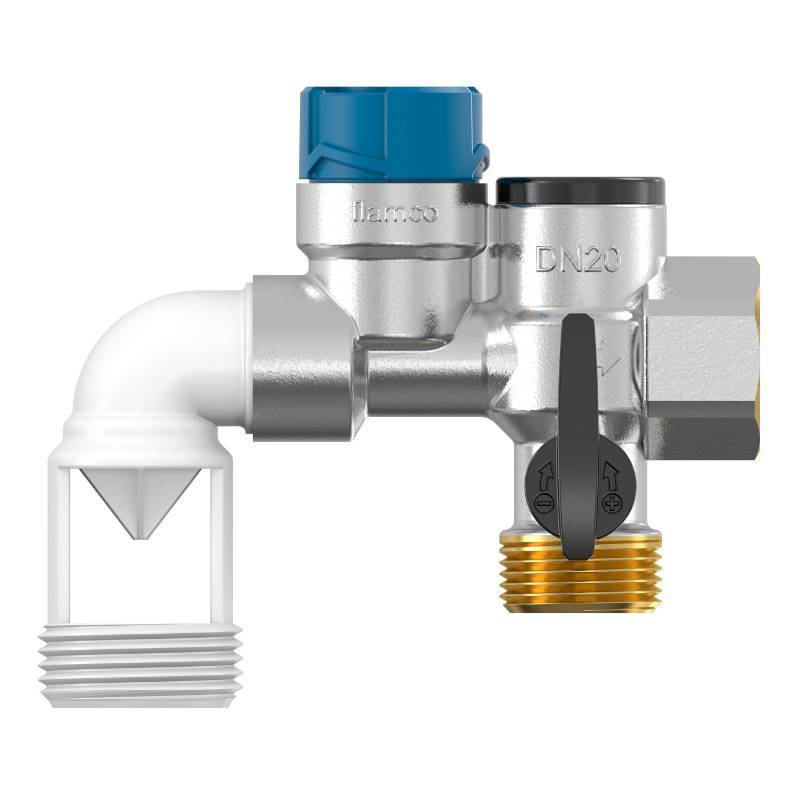 Группа безопасности водонагревателя Flamco Flexbrane CE-H 3/4 горизонтальная 28388