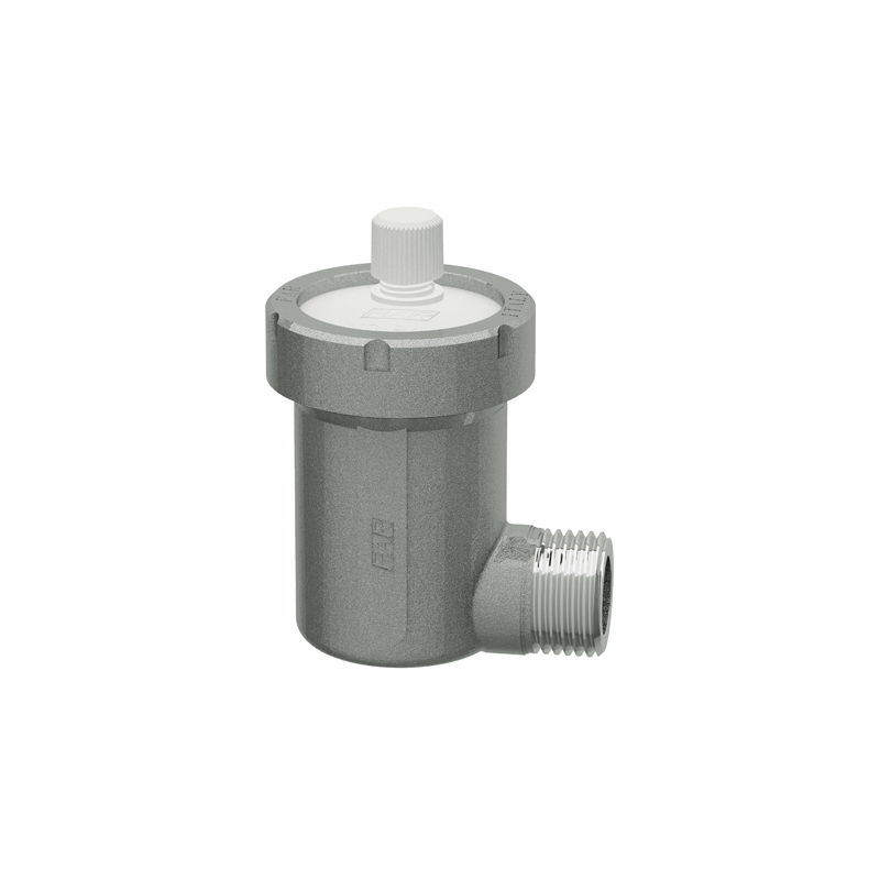 Воздухоотводчик автоматический c боковым подключением 1/2, хром