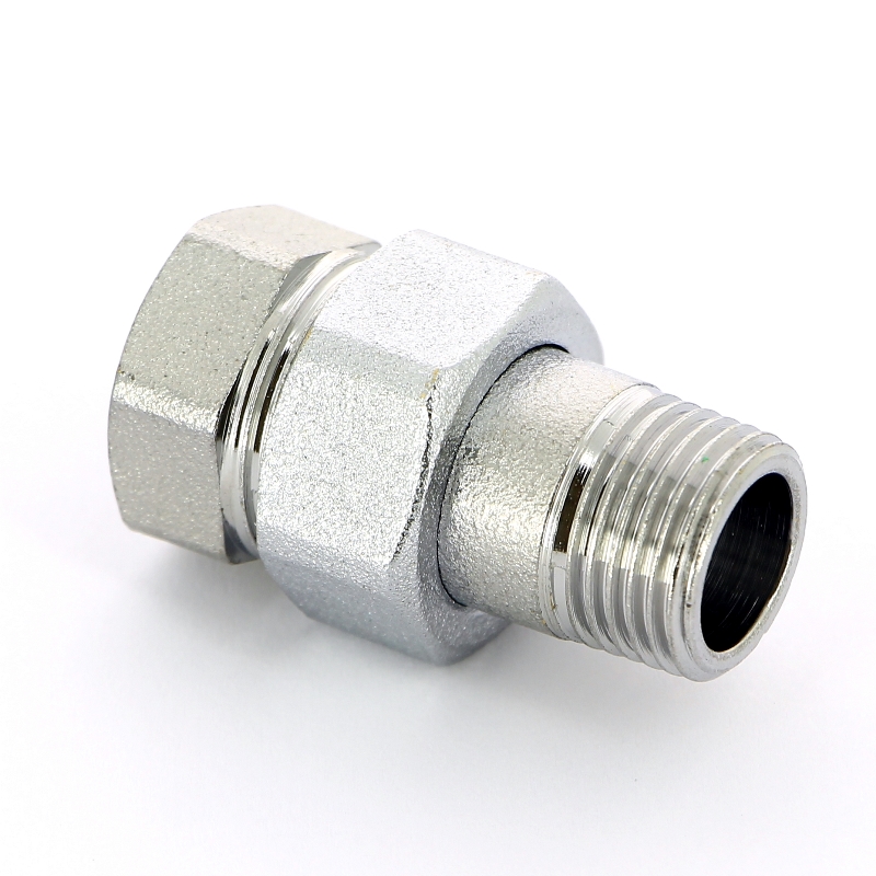 Прямой трехсоставной фитинг 1/2 (ВР-американка)