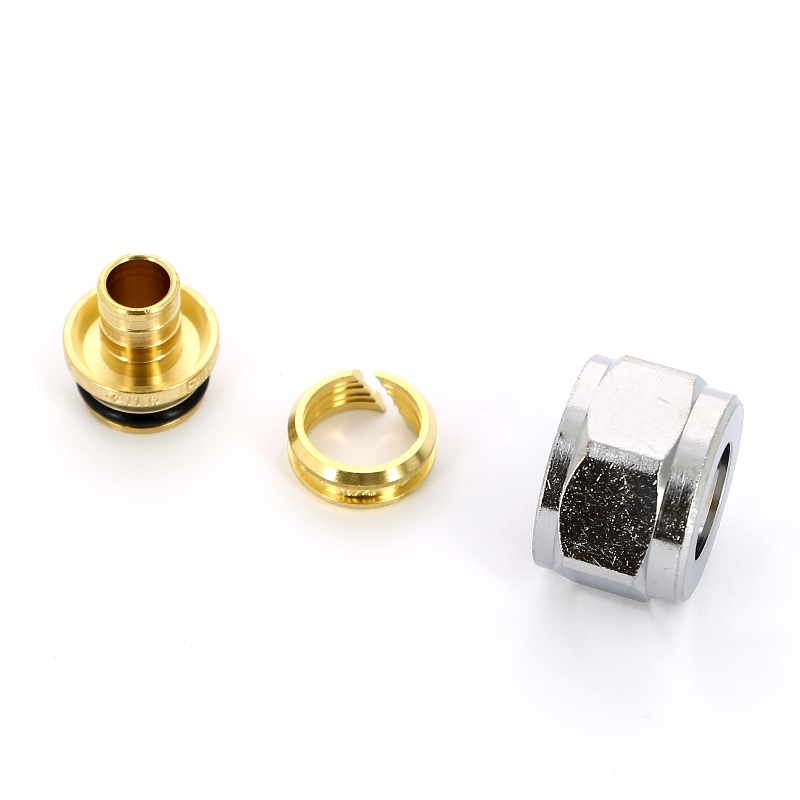 Концовка для пласт. труб 16х2,2 евроконус 3/4