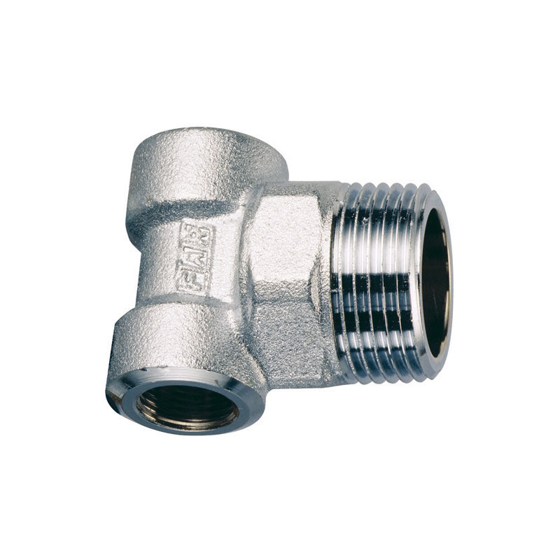 Тройник конц.хром. для коллекторов, 1НР х 1/2ВР х 1/2ВР