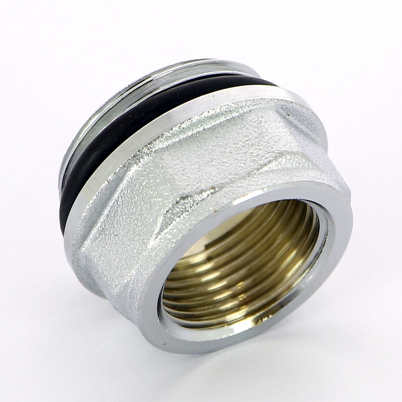 Хромированный концевой переходник 1'-3/4'