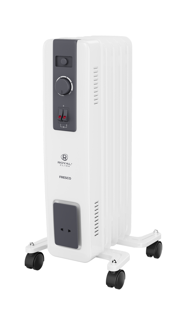 Радиатор масляный Royal Clima FRESCO 5 секций 1000 Вт ROR-FR5-1000M