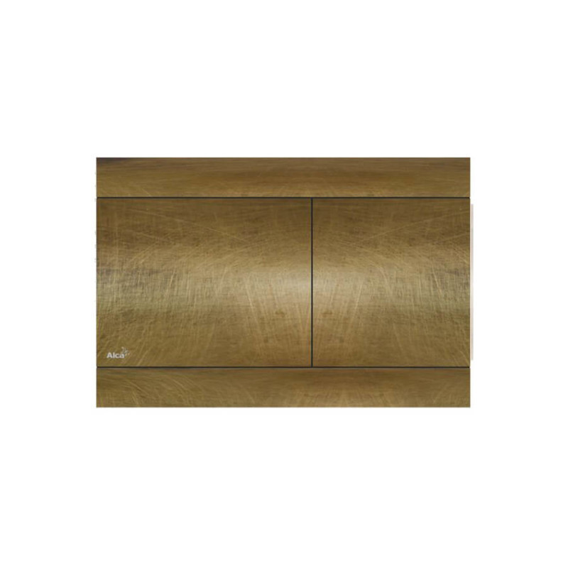 Кнопка смыва FUN-ANTIC, античная бронза, металл, плоская, без отпечатков