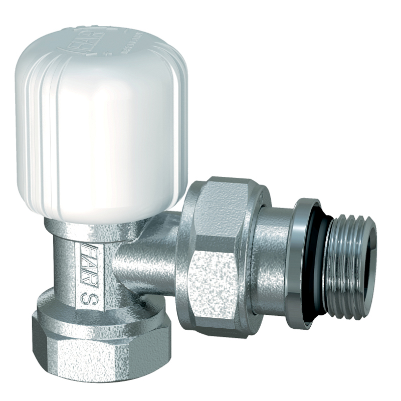 Вентиль регулирующий угловой 1/2 ВР, уплотнение EPDM