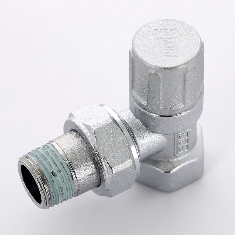 Вентиль запорный угловой 1/2 ВР