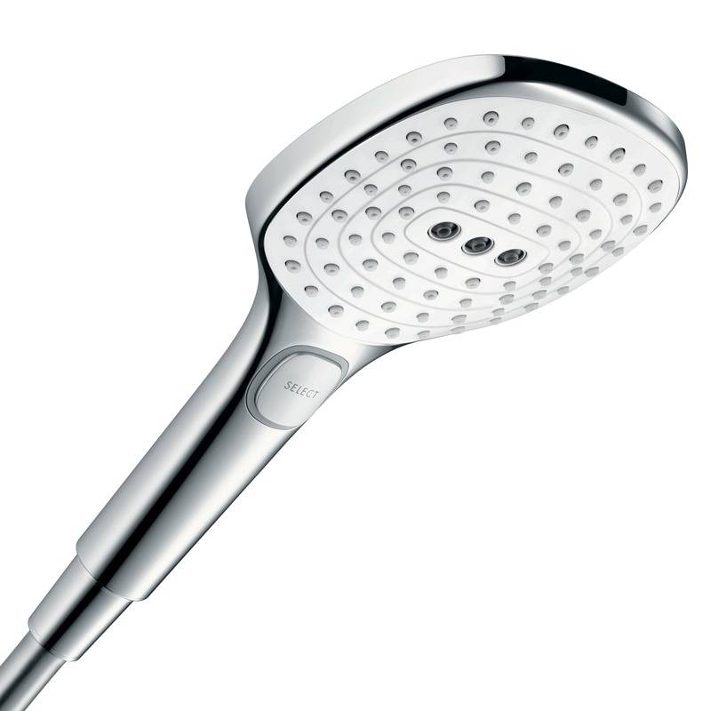 Ручной душ Hansgrohe Raindance Select E 120 3jet белый/хром 26520400