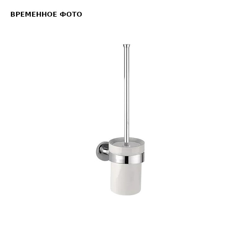 Ершик для унитаза с держателем Remer Guest матовый никель GS66NPO