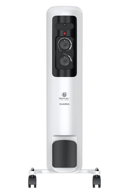 Масляный радиатор Royal Clima GUARDA ROR-GU7-1500M 1500 Вт 7 секций ROR-GU7-1500M