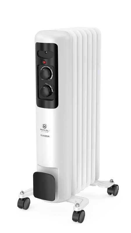 Масляный радиатор Royal Clima GUARDA ROR-GU5-1000M 1000 Вт 5 секций ROR-GU5-1000M