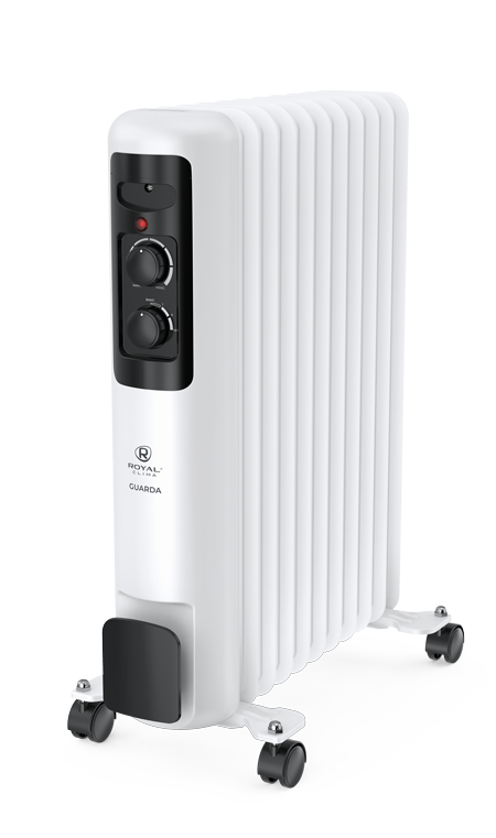Масляный радиатор Royal Clima GUARDA ROR-GU9-2000M 2000 Вт 9 секций ROR-GU9-2000M