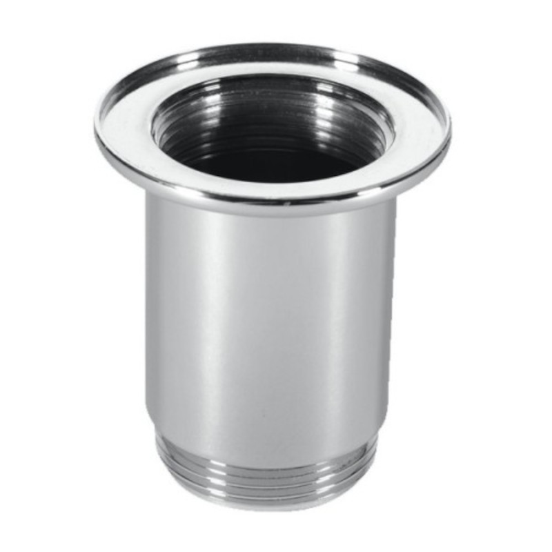 Удлинитель для выпуска Remer 1 1/4 x 55 мм ВР-НР латунный хром 509262