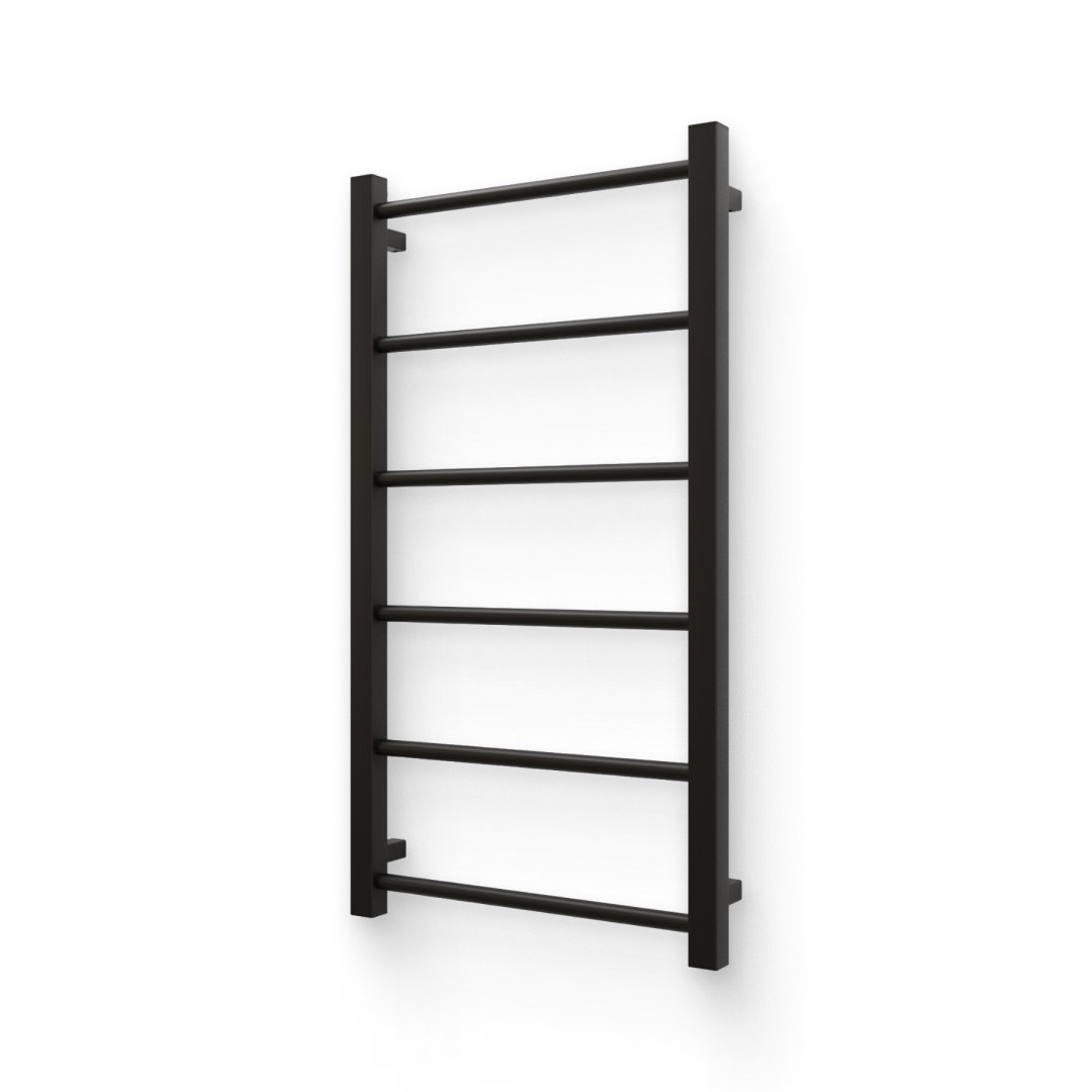 Полотенцесушитель водяной Grota SIMPLE 430x800 мм матовый черный RAL 9005 GWSM 4380 MB