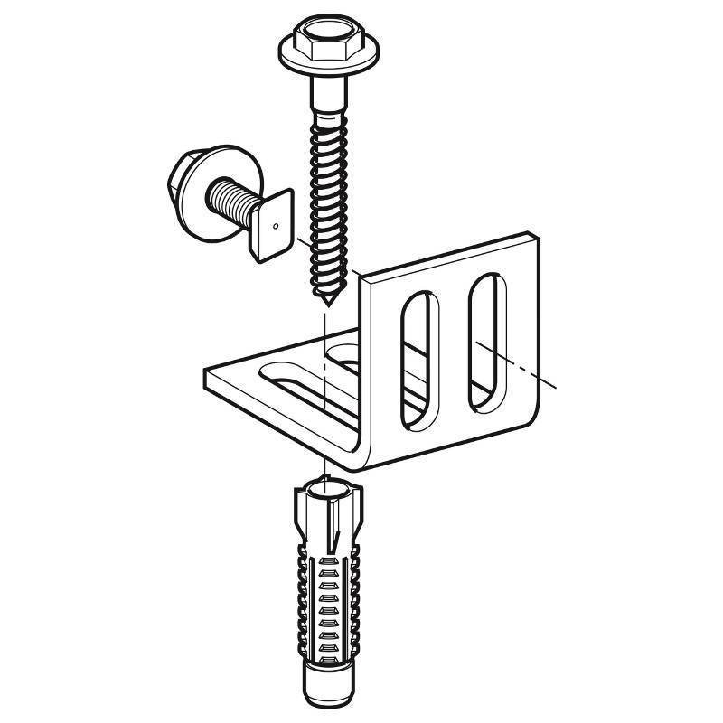 Кронштейн Geberit GIS монтажный 461.002.00.1
