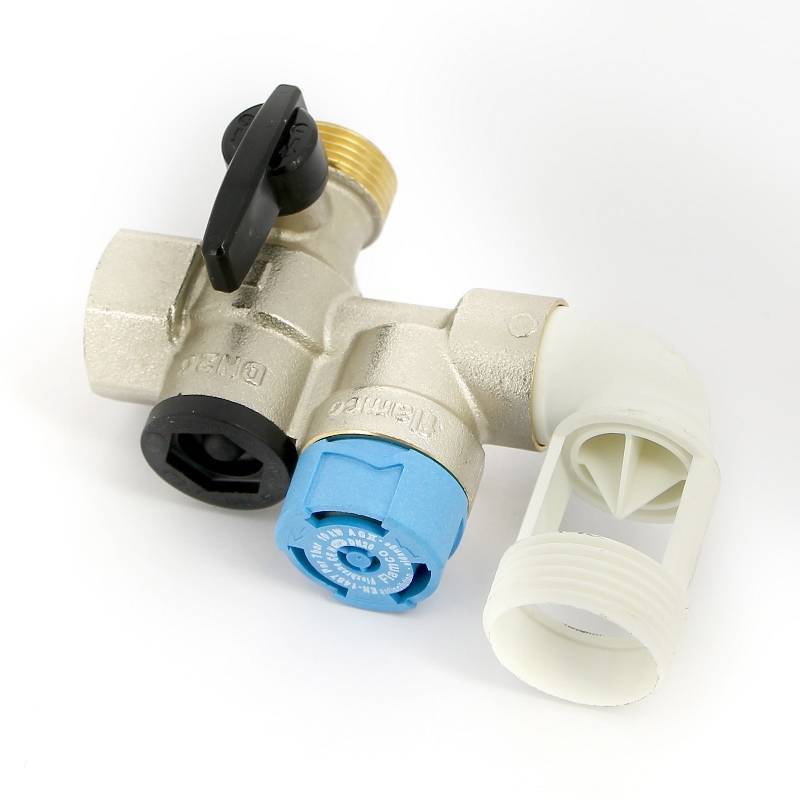 Группа безопасности водонагревателя Flamco Flexbrane CE-H 3/4 горизонтальная 28388