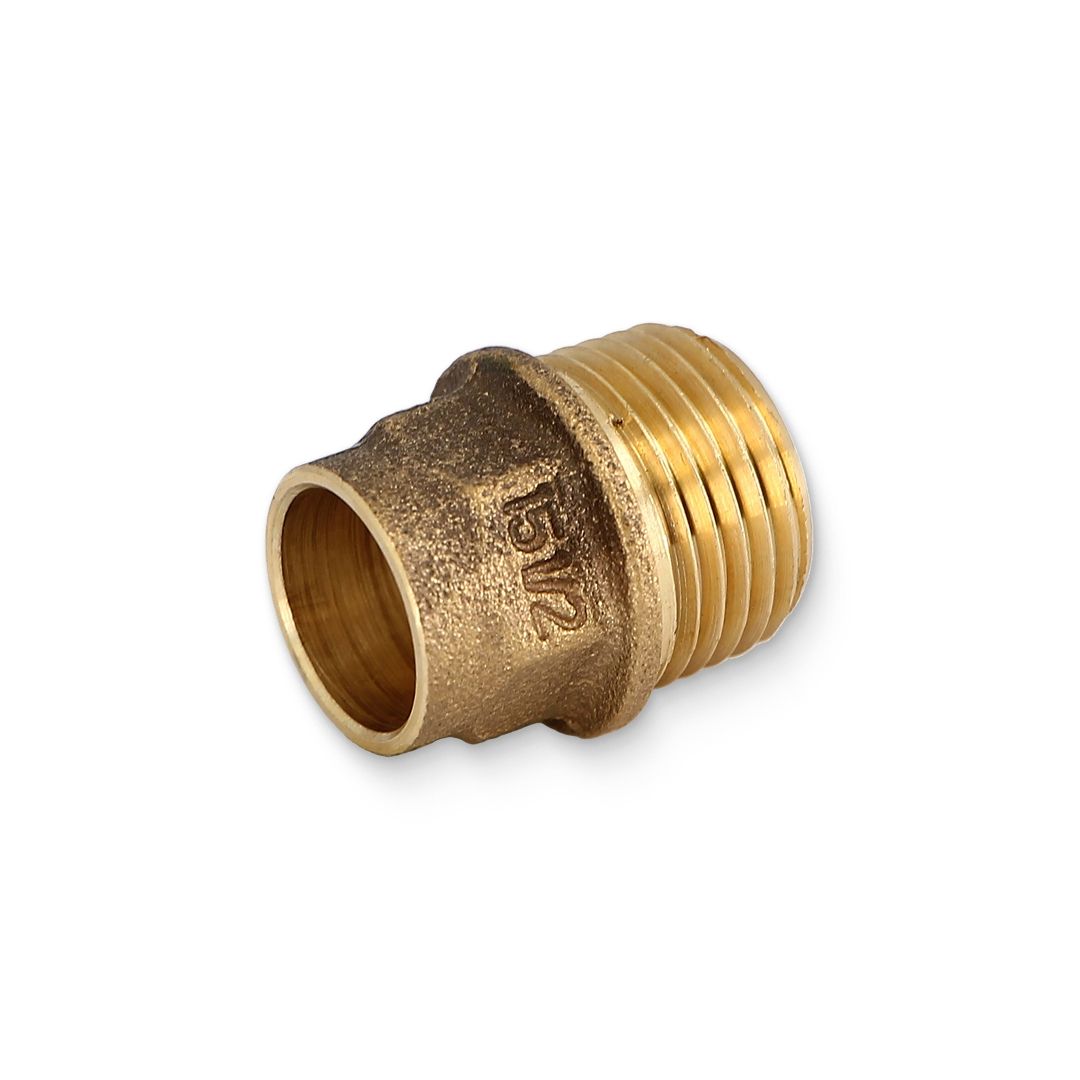 Муфта переходная Sanha 4243g пайка-НР 15 мм x 1/2 бронза HB4243A041500