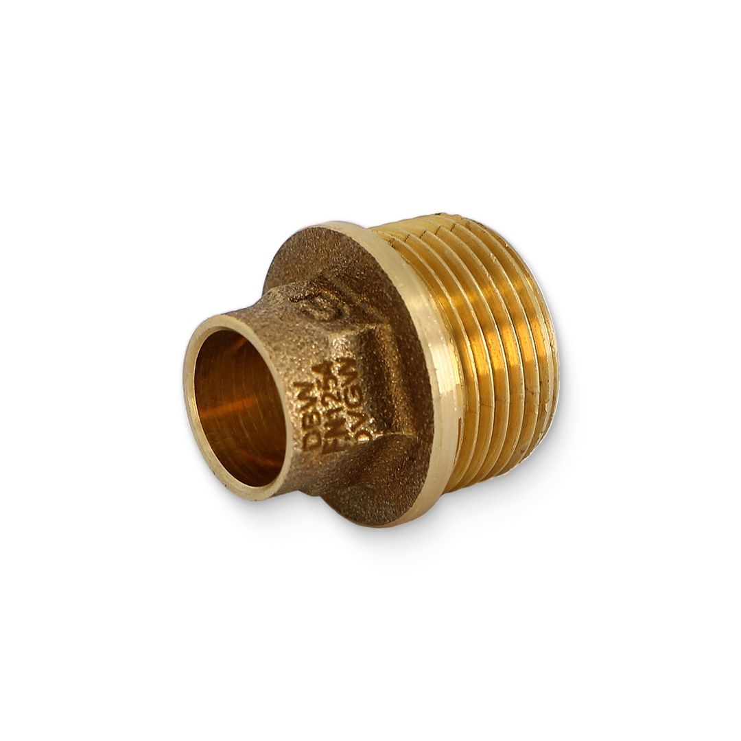 Муфта переходная Sanha 4243g пайка-НР 15 мм x 3/4 бронза HB4243A051500