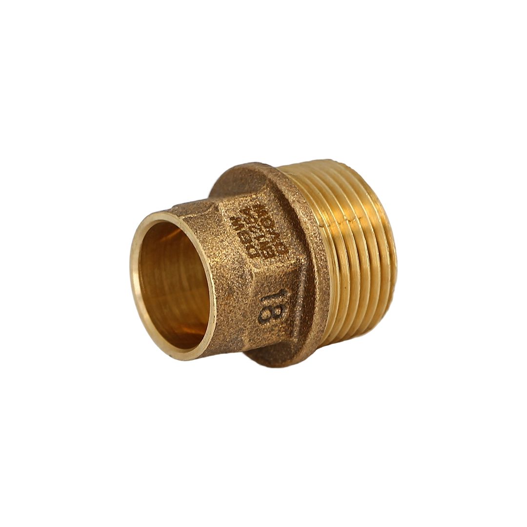 Муфта переходная Sanha 4243g пайка-НР 18 мм x 3/4 бронза HB4243A051800