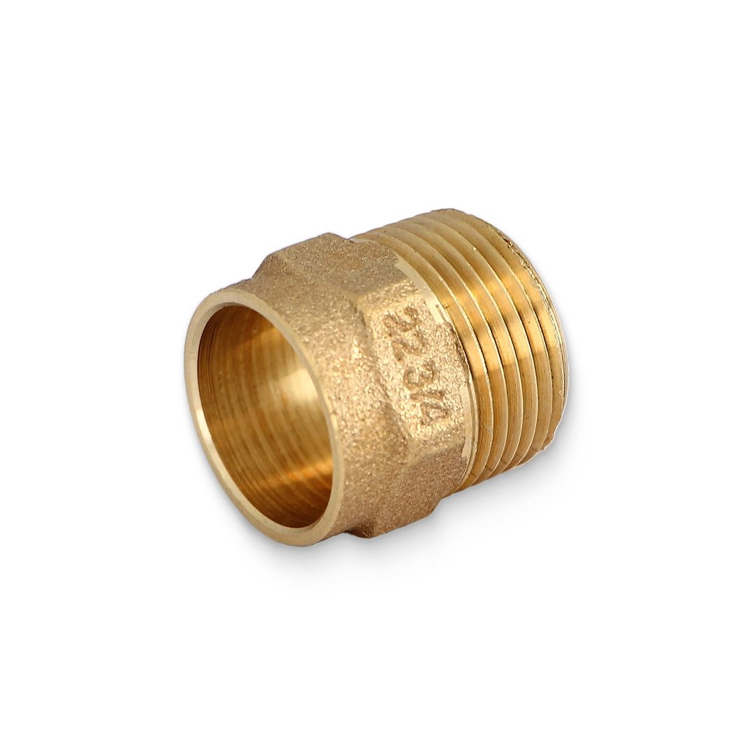 Муфта переходная Sanha 4243g пайка-НР 22 мм x 3/4 бронза HB4243A052200