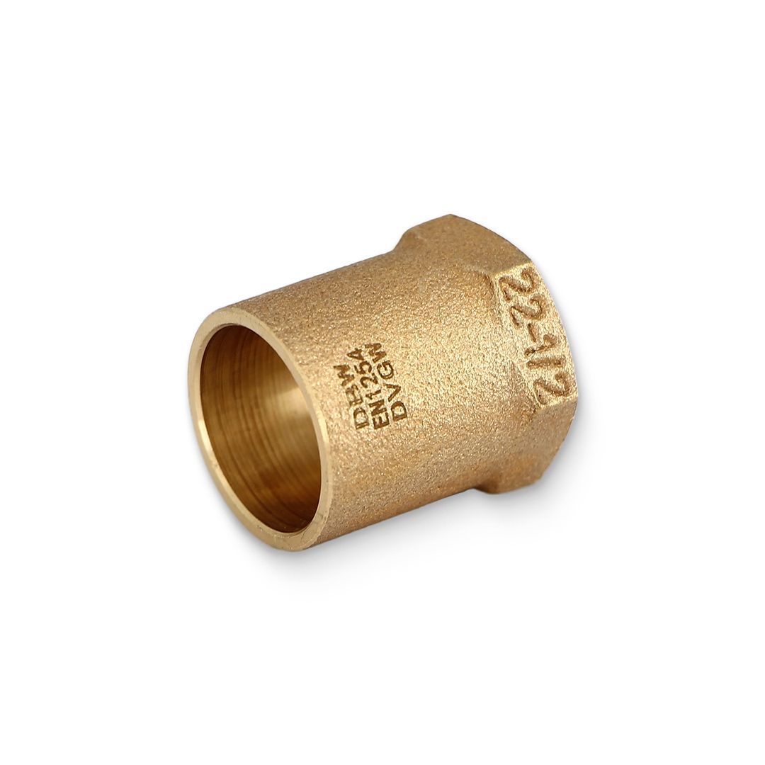 Муфта переходная Sanha 22 мм х 1/2 ВР пайка бронза HB4270A042200