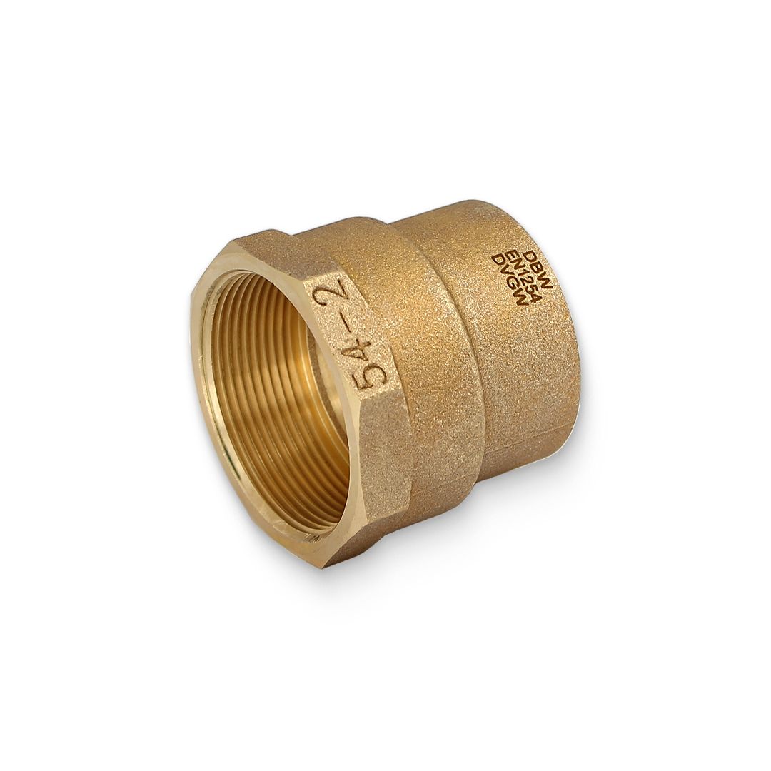 Муфта переходная Sanha 4270g пайка-ВР 54 мм x 2 бронза HB4270A095400