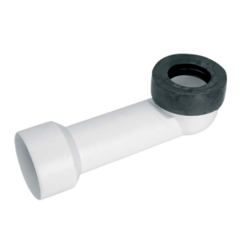 Колено отводное Viega 90° DN 50/50-69 мм с манжетным уплотнением 506247