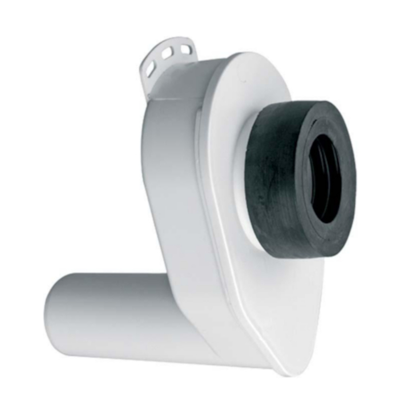 Сифон вакуумный для писсуаров с манжетным уплотнением; вход Ду=50мм, выход горизонтальный Дн=50мм