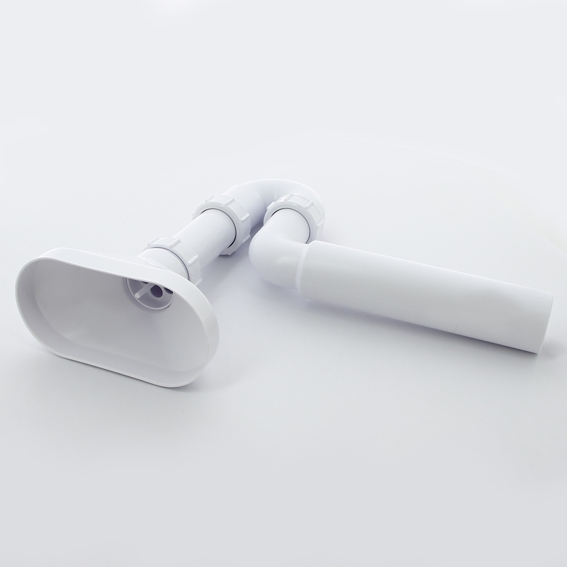 Сифон трубный 1 1/2 х 40 мм для разрыва потока с приемной воронкой, выход 50 мм, компрес.