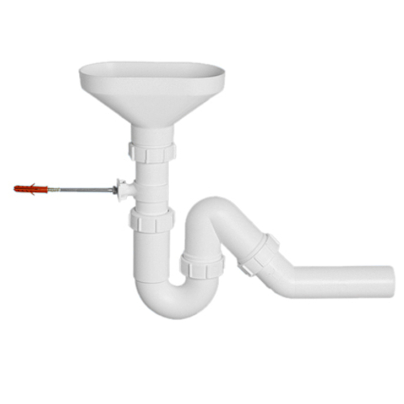 Сифон Р/S-образный (1 1/2х40мм) для разрыва потока/струи