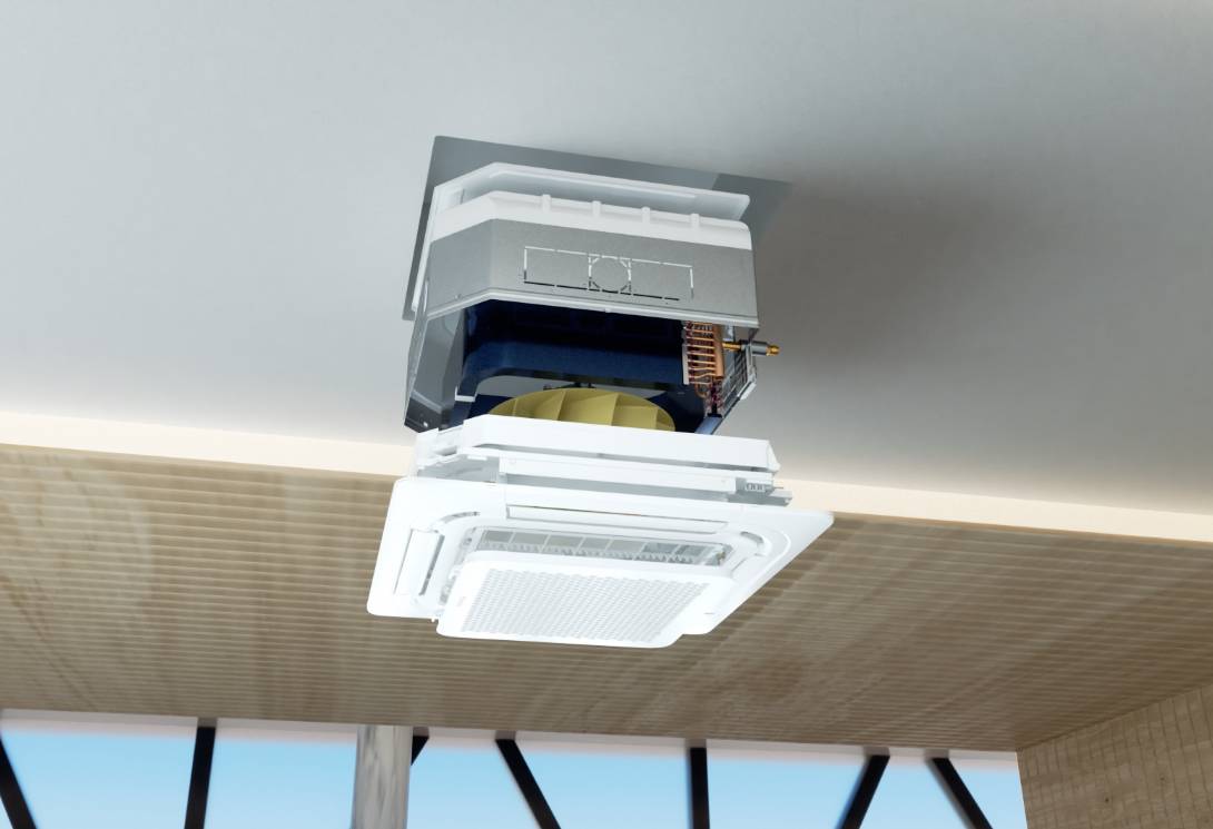 Сплит-система кассетная Hisense HEAVY CLASSIC AUC-24HR4SJA/AUC-950R/AUW-24H4SF