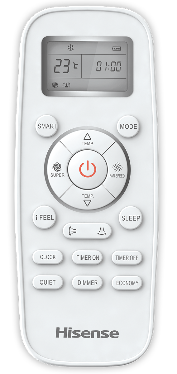 Внутренний блок мульти-сплит системы Hisense Smart FREE Match DC Inverter AMS-12UR4SVEDB65