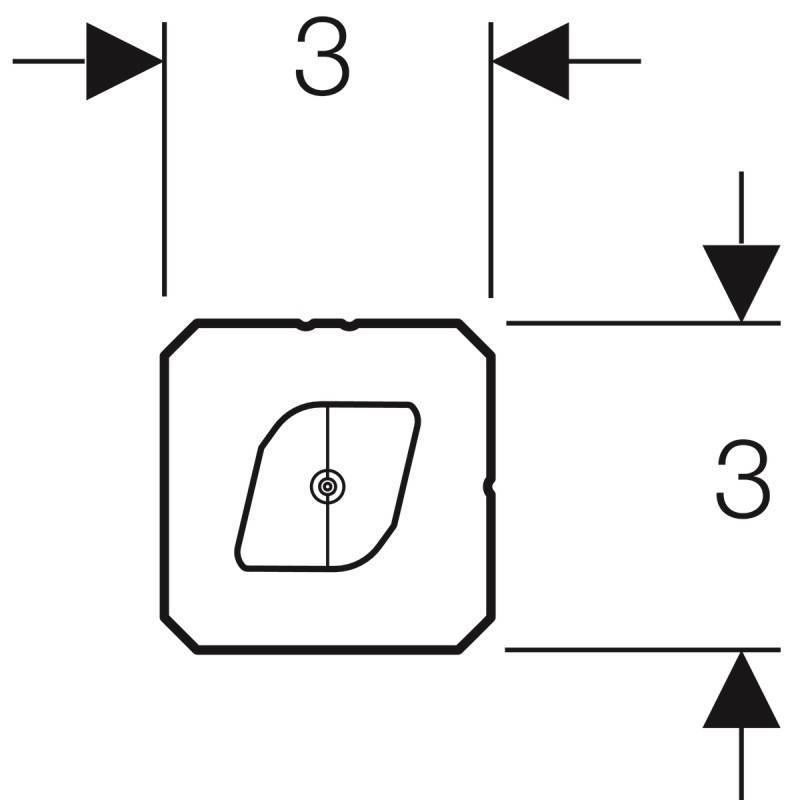 Элемент соединительно-регулировочный Geberit GIS 461.003.00.1