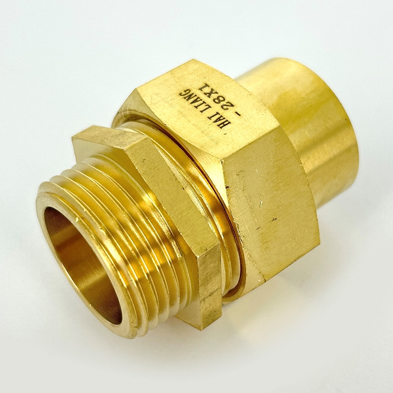 Разъемное соединение пайка-Н 28 х 1 с коническим уплотнением (серия 94341G)