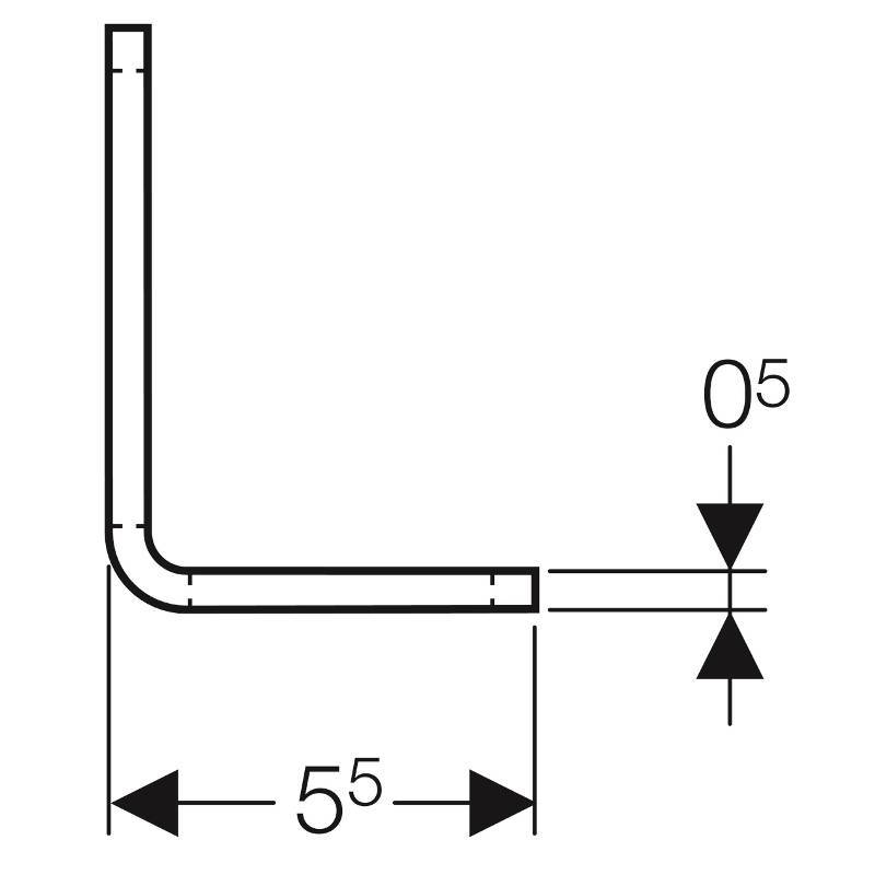 Кронштейн Geberit GIS монтажный 461.002.00.1