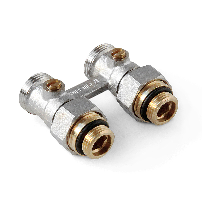 Узел нижнего подключения Valfex прямой 1/2 для двухтрубных систем с ниппелем VF.345.N.01.012