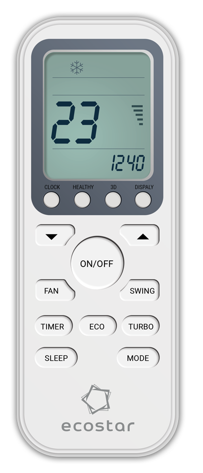 Сплит-система инверторная ECOSTAR RADIUM Inverter KVS-IRAM09CH