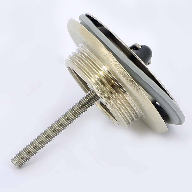 Выпуск для мойки Viega 1 1/2х70 мм с пробкой полированная нержавеющая сталь 100261