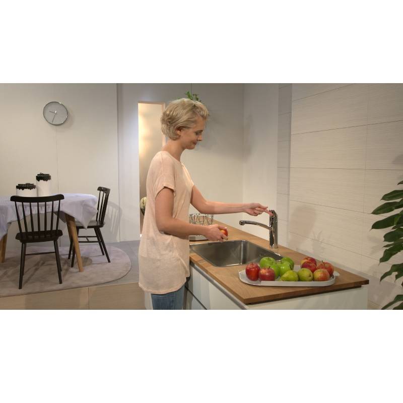 Смеситель для кухни Hansgrohe Logis 160 однорычажный хром 71832000