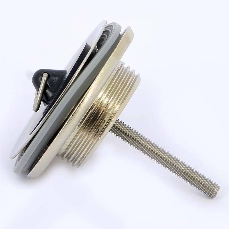 Выпуск для мойки Viega 1 1/2х70 мм с пробкой полированная нержавеющая сталь 100261